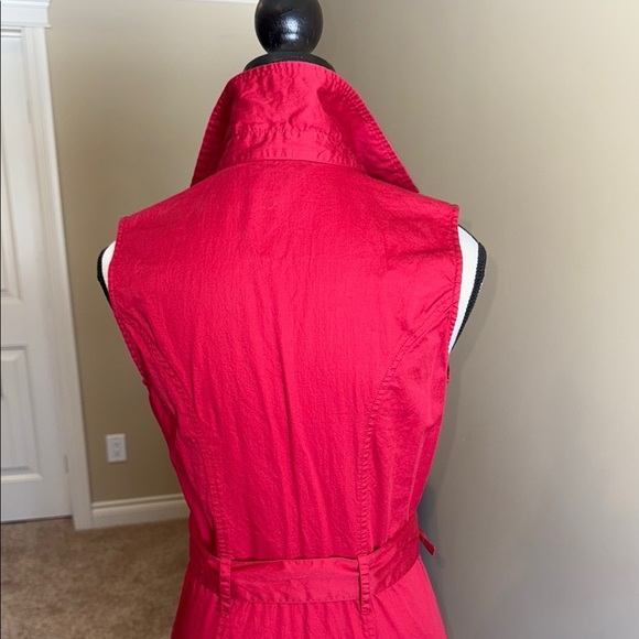 Reitmans Red Sleeveless A-Line Midi Dress - Picture 7 of 11